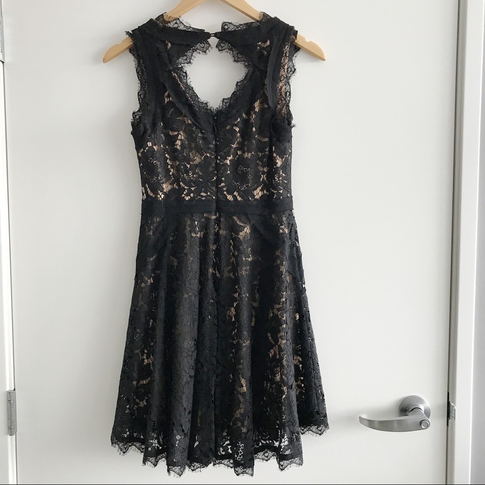 Heartloom Black & Nude Lacy Flare Special Occasion - Picture 4 of 8